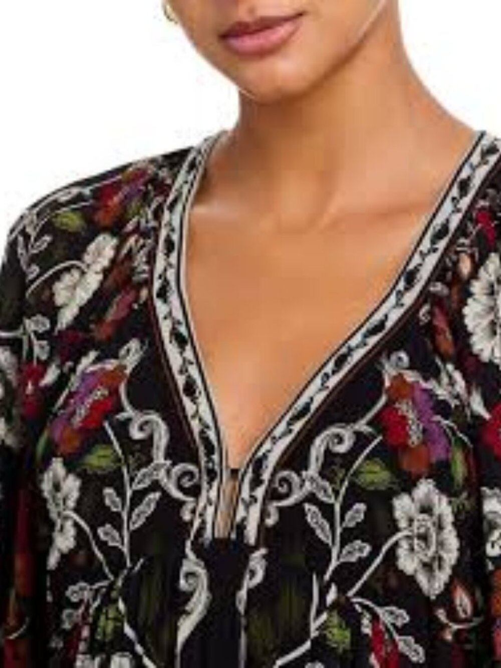 NWT  FARM Rio Rococo Flowers Maxi Dress - Picture 3 of 4